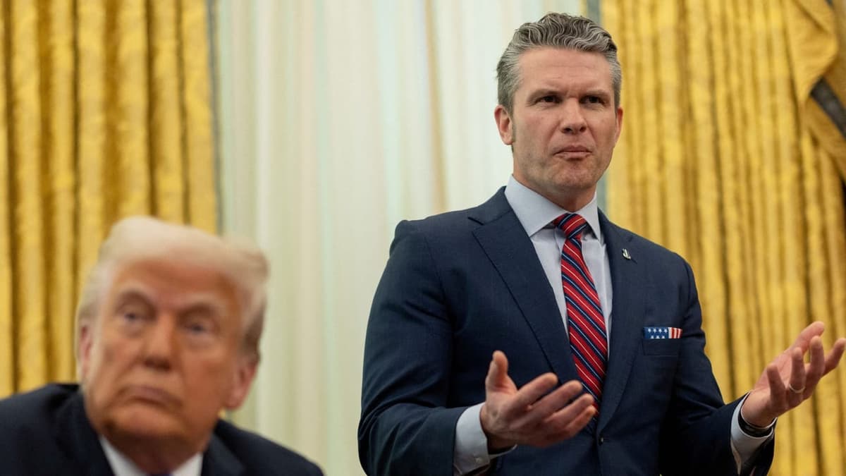 Foto da matéria: Secretário de Defesa dos EUA debate candidatura a presidente 2028