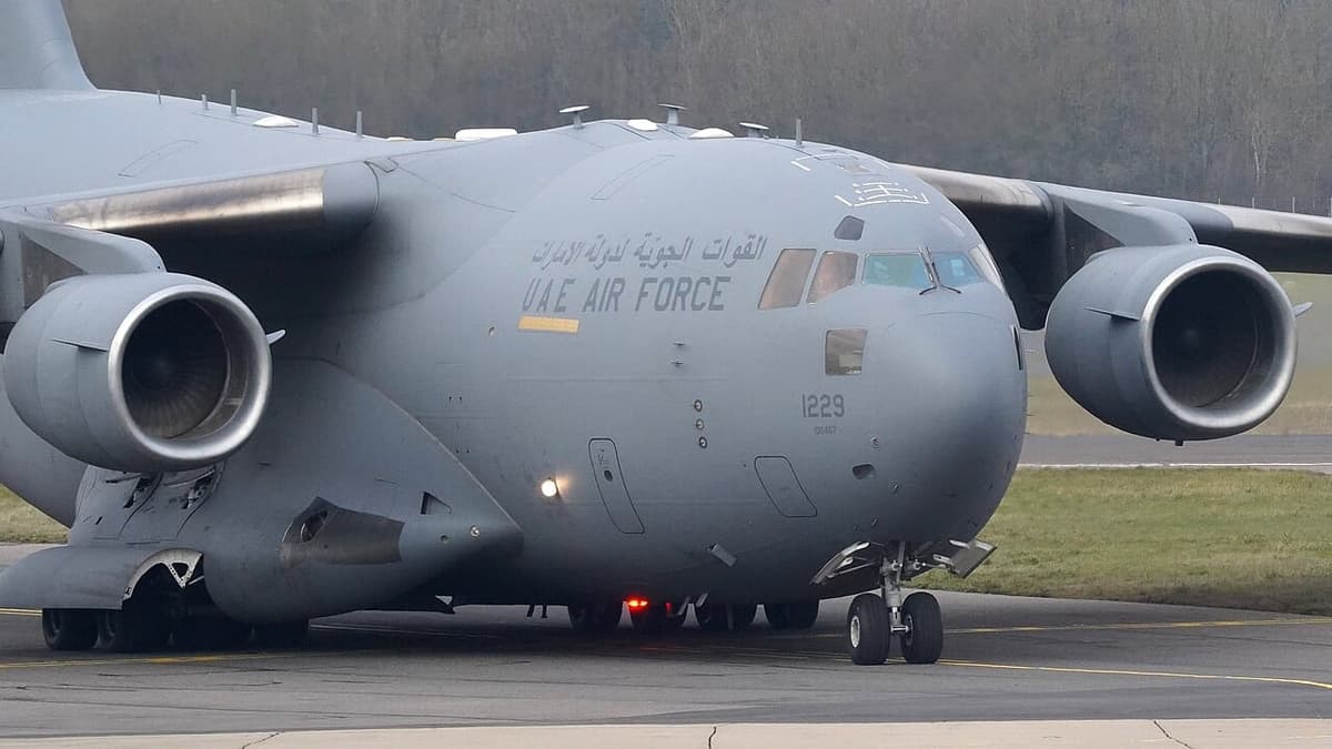 Força Aérea dos Emirados Árabes Unidos intercepta drone do Irã