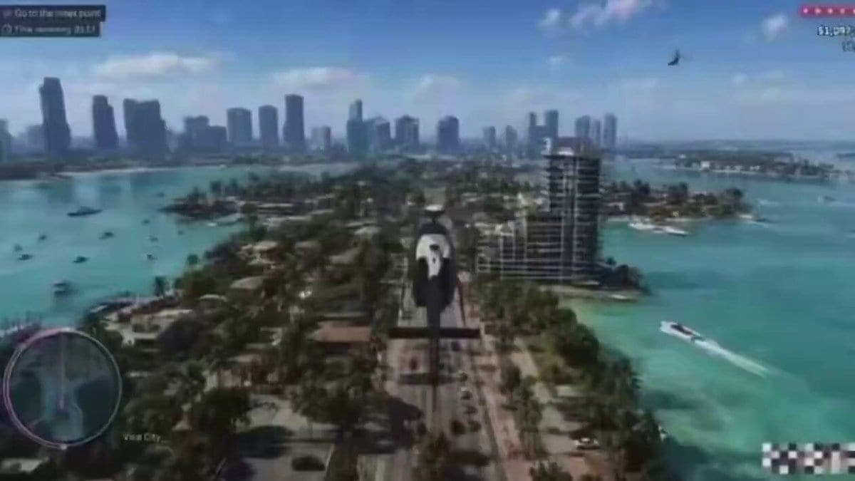 GTA 6: novo vídeo vaza com Jason e polícia em Vice City